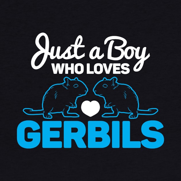 A Boy Who Loves Gerbils by Trash Panda Internet Store